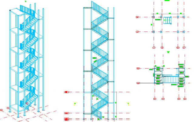 Yangın Merdiveni İmalatı - 0530 842 3938.